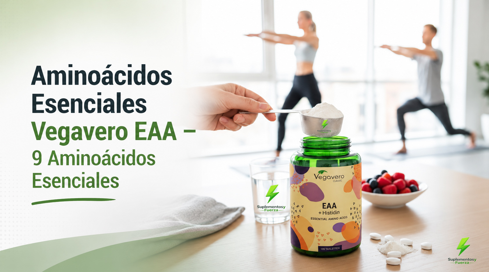 Aminoácidos esenciales Vegavero EAA