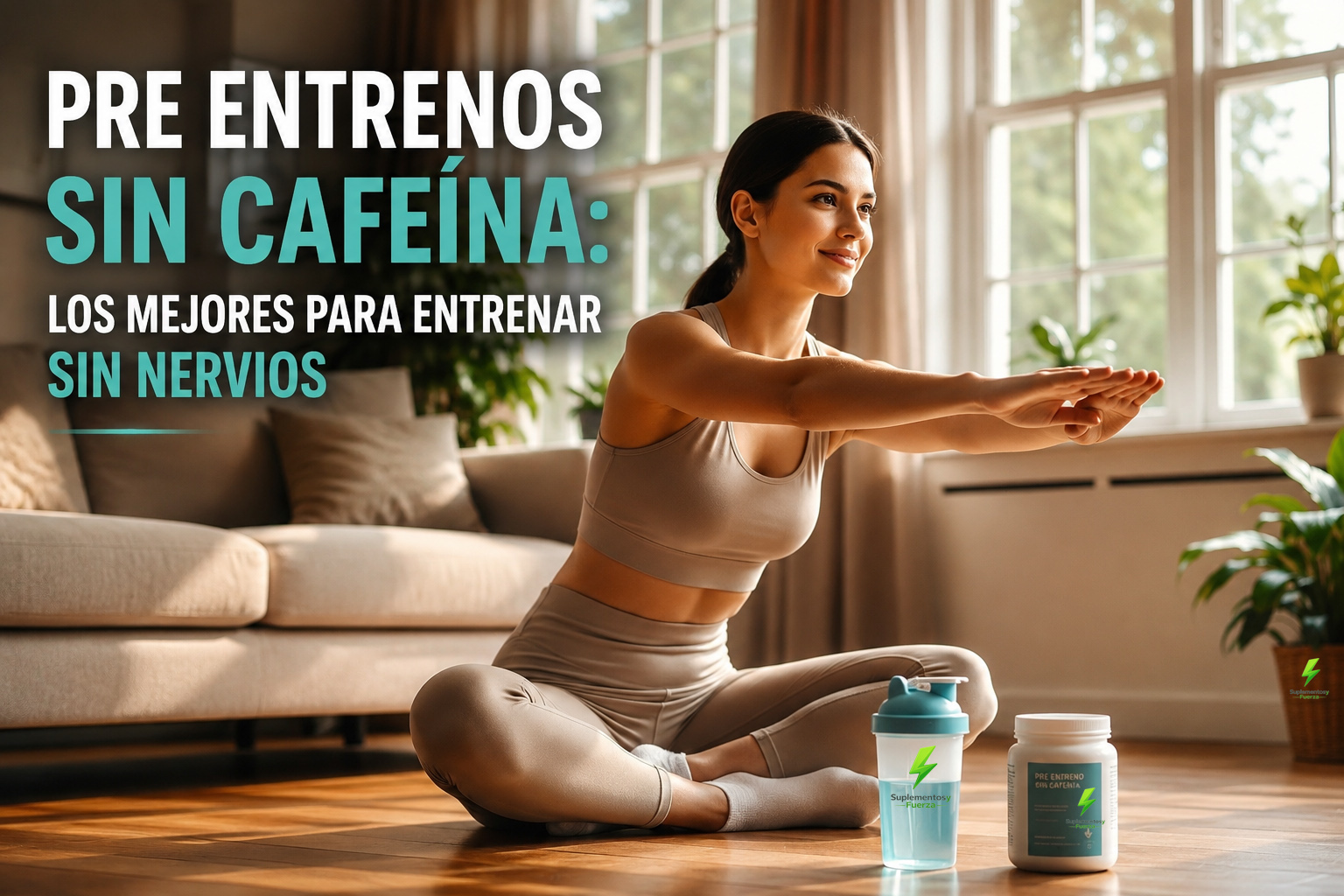 pre entrenos sin cafeína