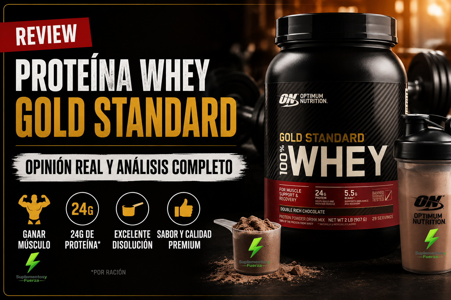 Revisión completa de proteína whey