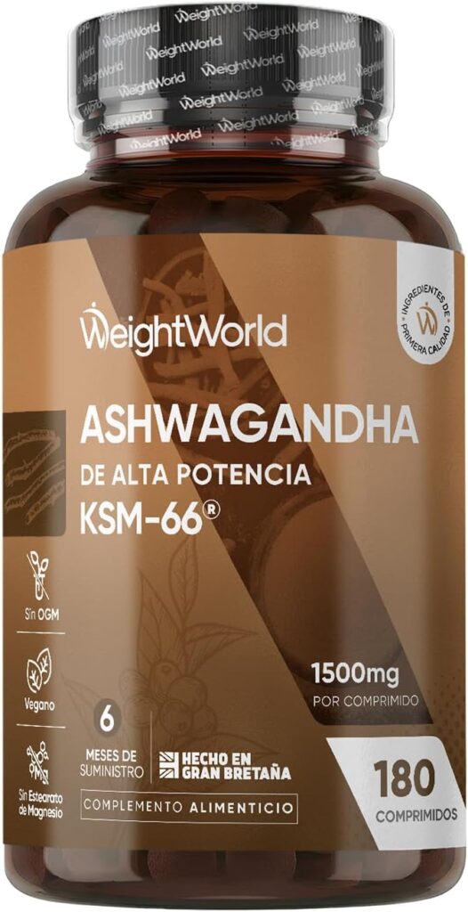 Ashwagandha KSM-66 para mayores de 50