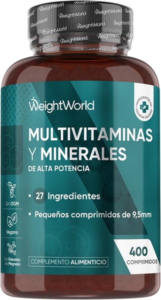 WeightWorld multivitaminas y minerales