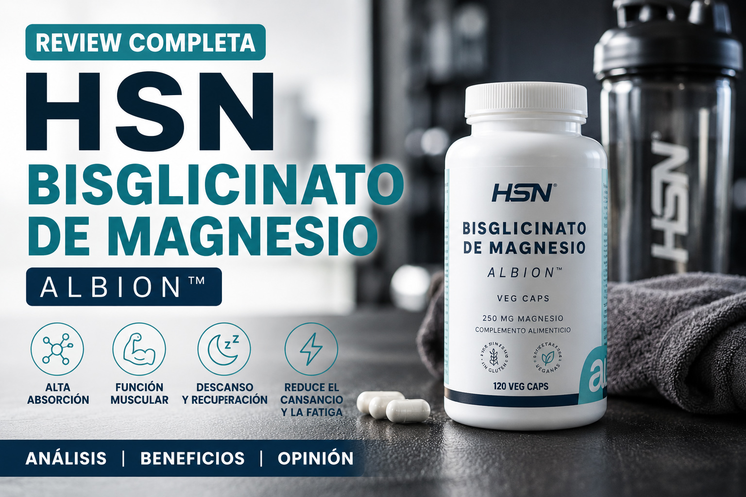 Análisis de bisglicinato de magnesio
