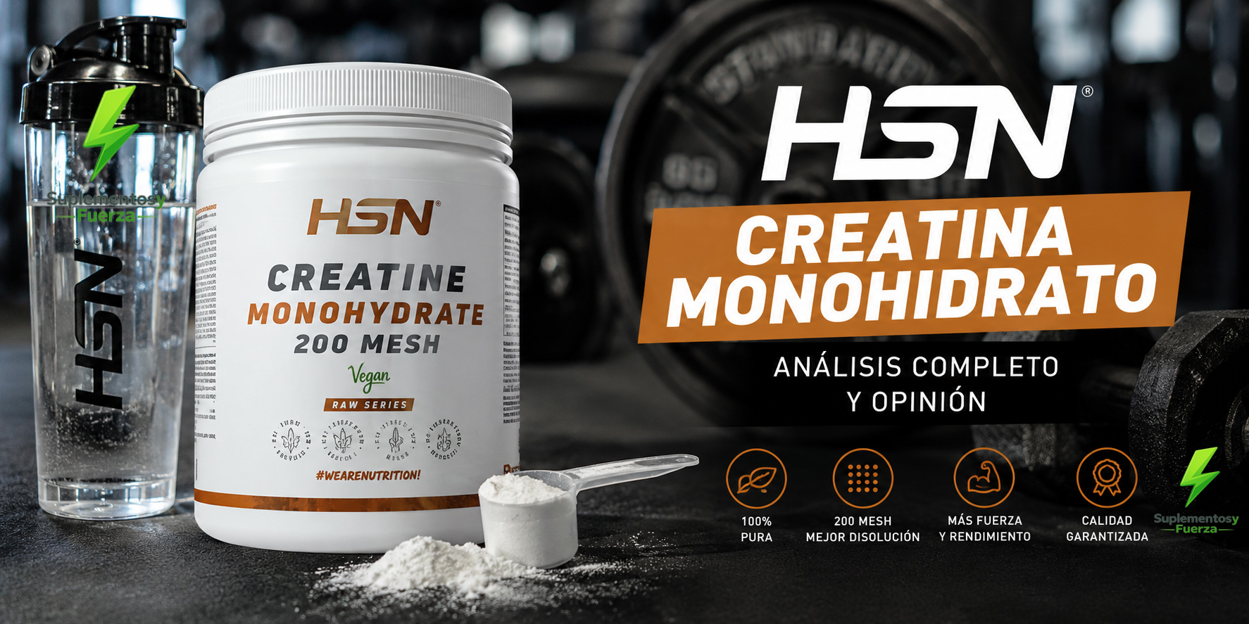 HSN Creatina Monohidrato