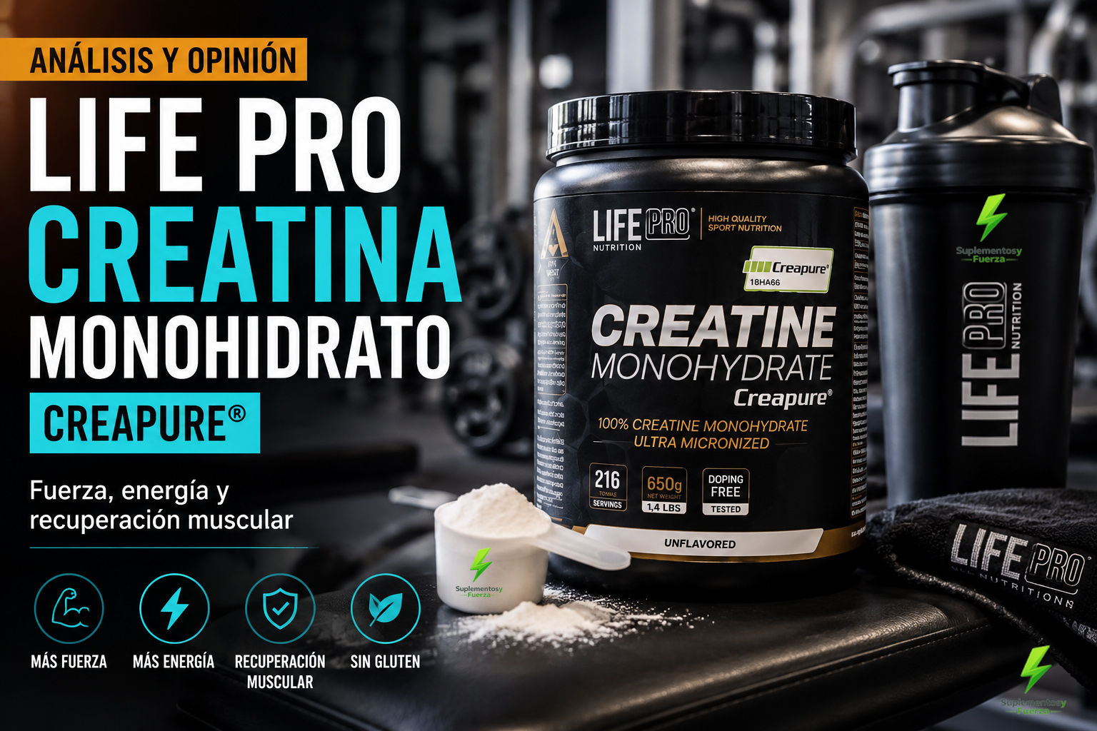 Life Pro Creatina Monohidrato