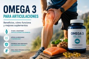 Omega 3 para articulaciones saludables