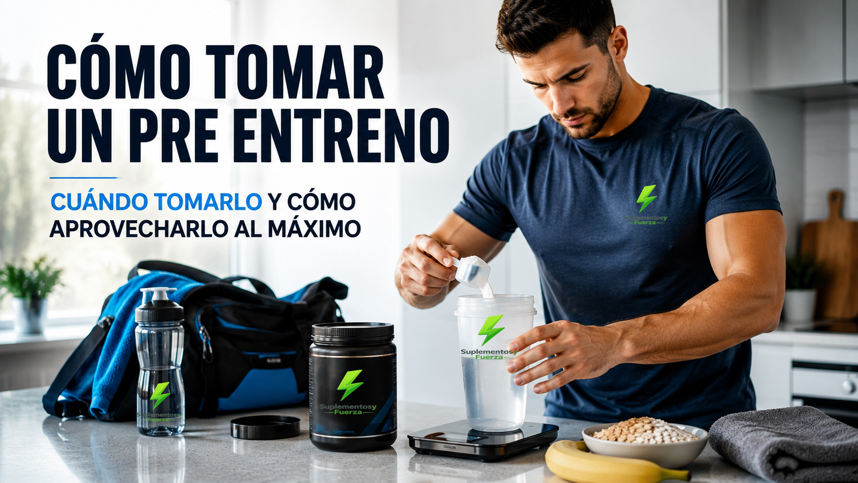 como tomar un pre entreno