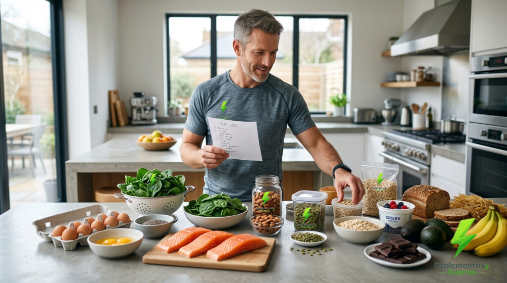 Alimentos ricos en zinc y magnesio como alternativa natural al ZMA.