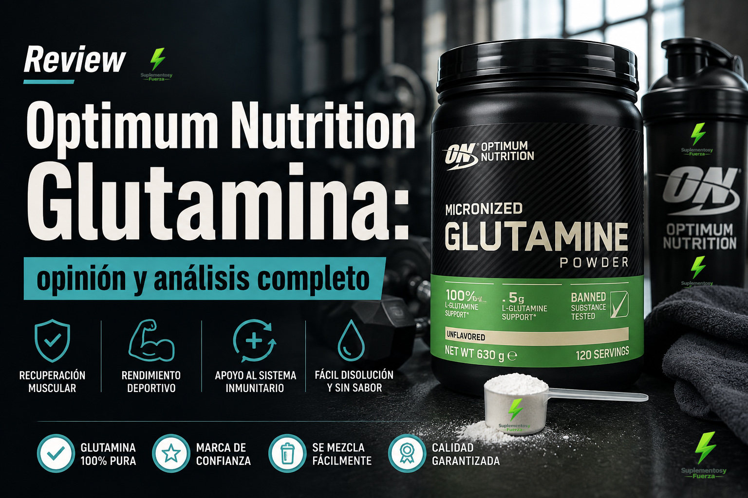 Optimum Nutrition Glutamina