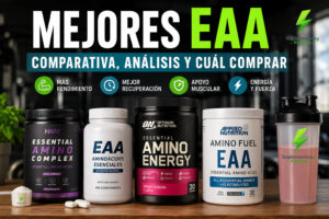 Comparativa de mejores EAA en el gimnasio