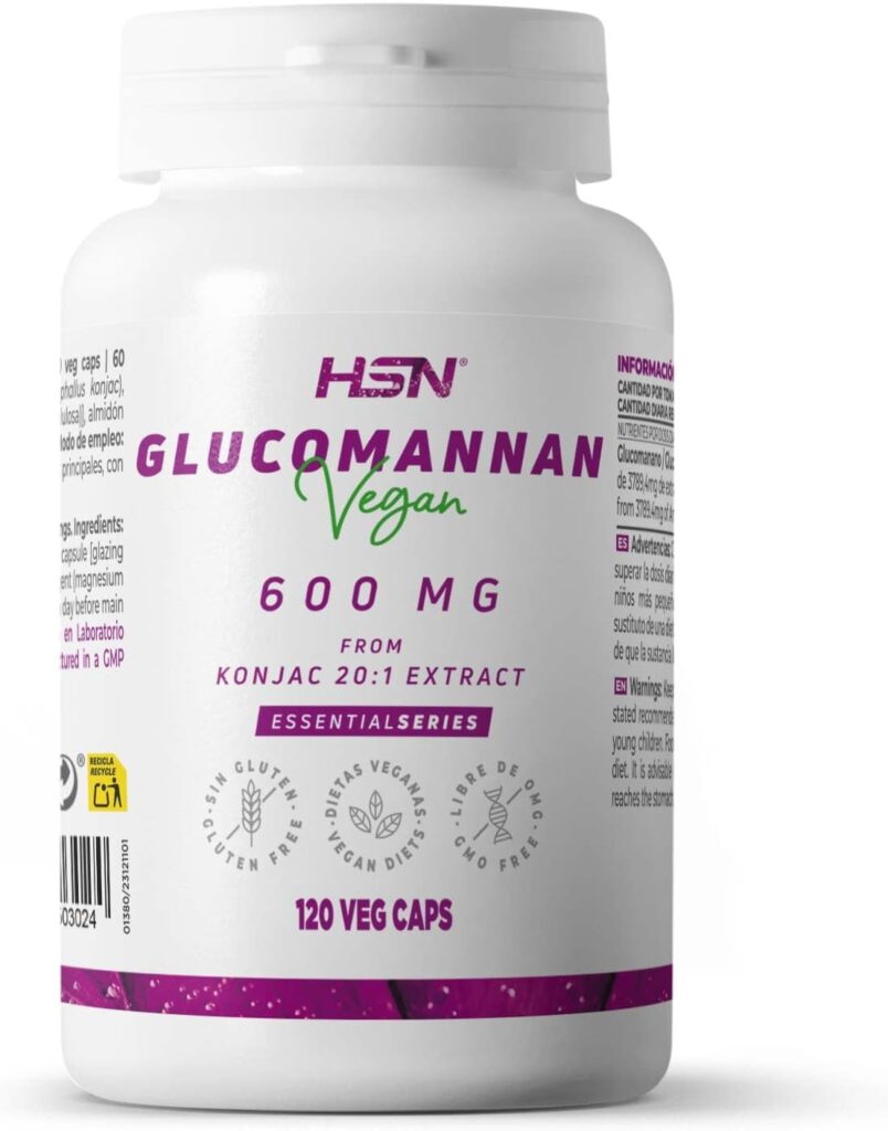 HSN Glucomanano 600mg