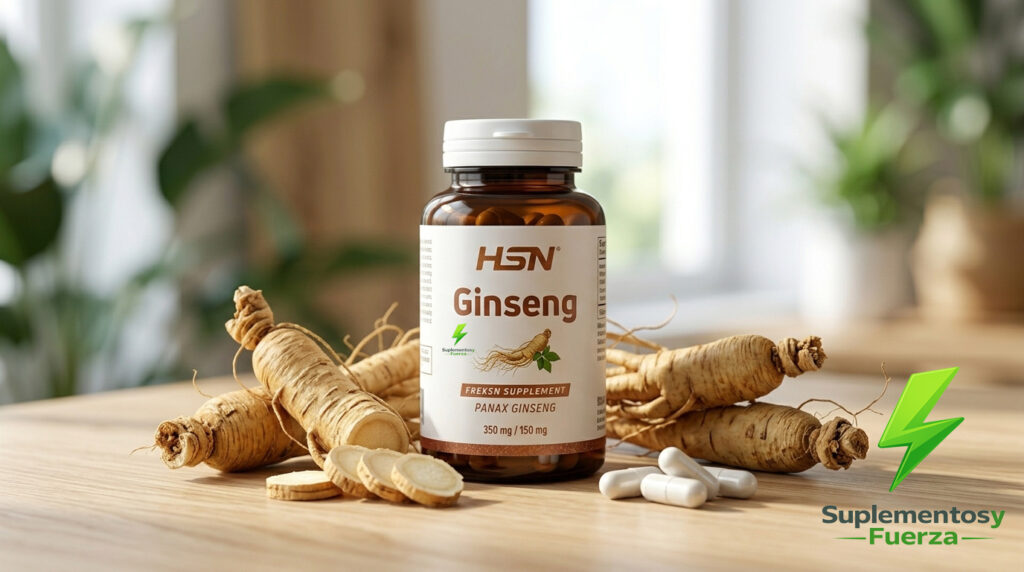 Ginseng hsn en planta y en capsulas