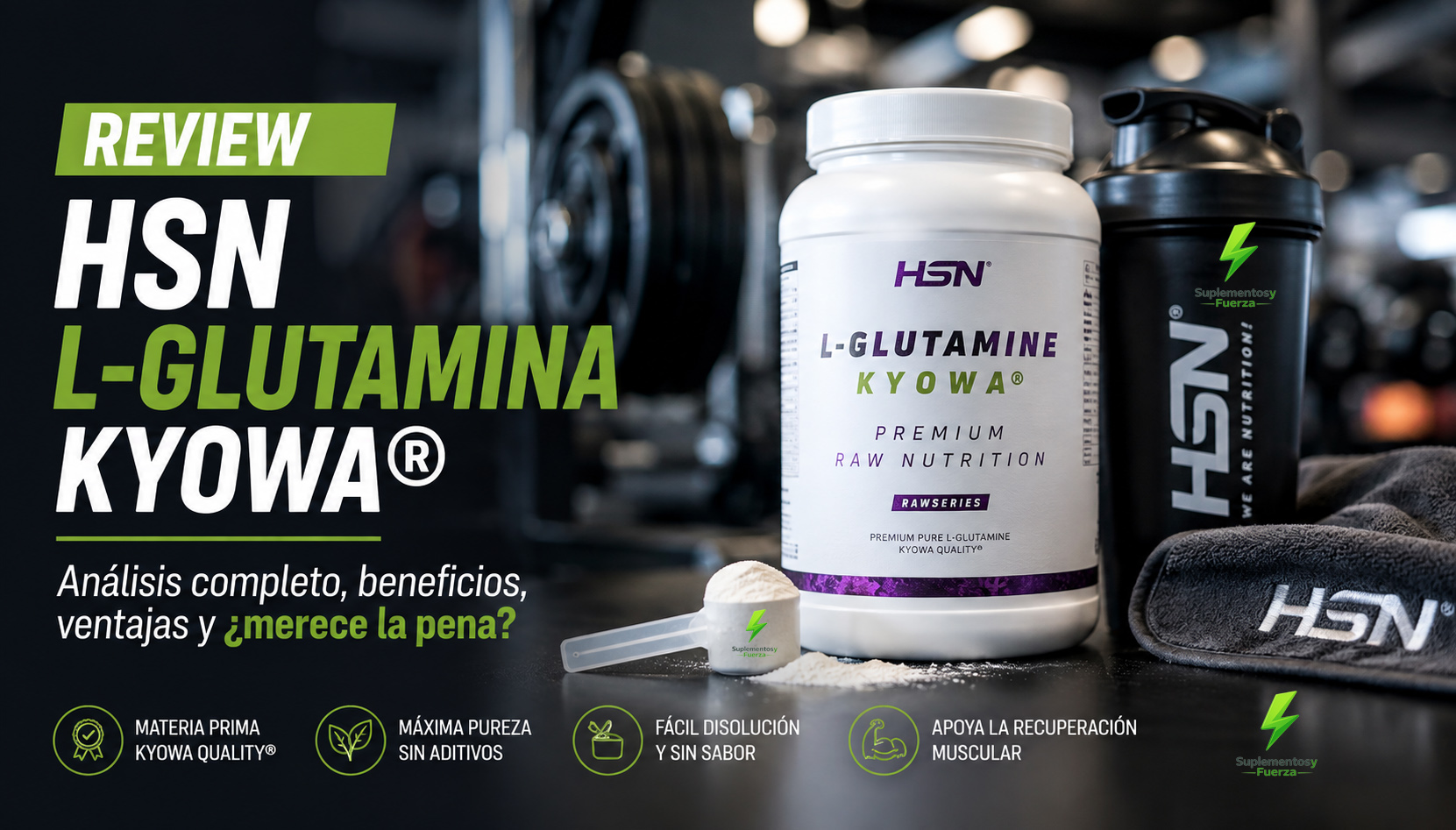 HSN L-Glutamina Kyowa