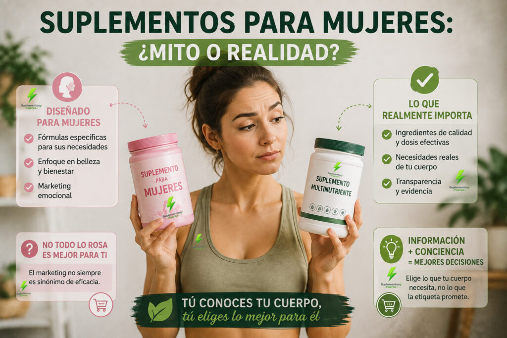 suplemento para mujeres ¿existen?